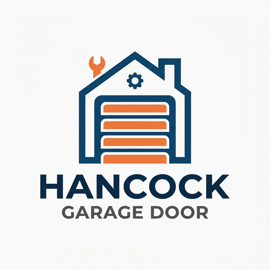 Hancock Garage Door Service Logo